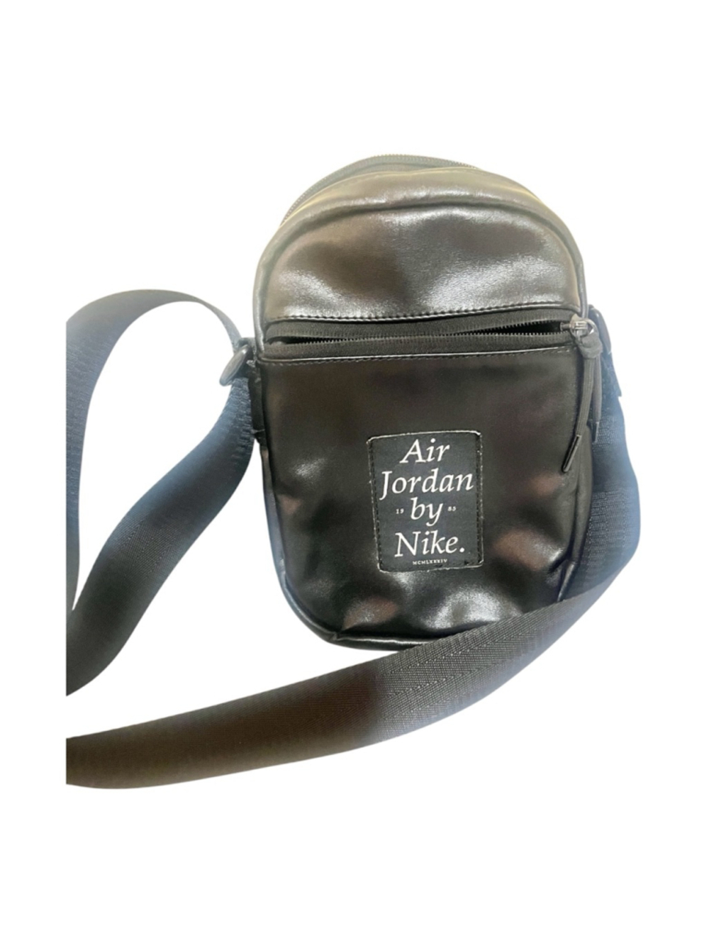 Nike Air Jordan Black Unisex Crossbody Bag Small